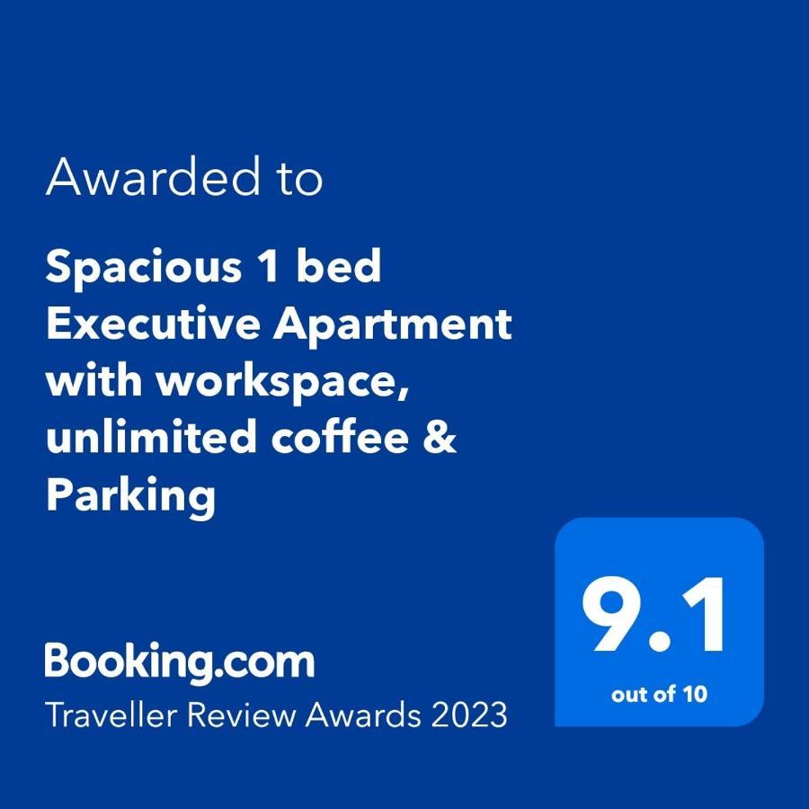 Spacious 1 Bed Apartment With Workspace, Coffee & Free Secure Parking برمنغهام المظهر الخارجي الصورة