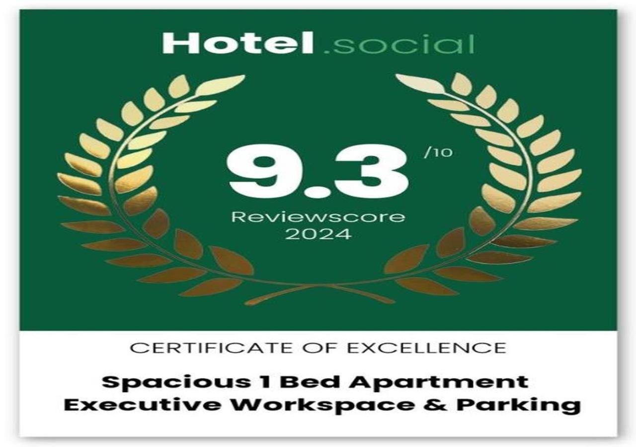 Spacious 1 Bed Apartment With Workspace, Coffee & Free Secure Parking برمنغهام المظهر الخارجي الصورة